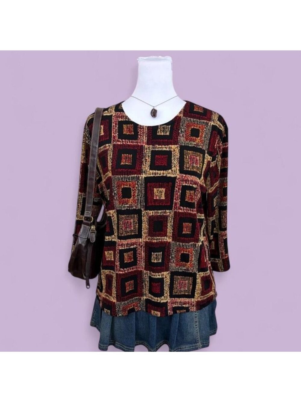 y2k boho stretchy top